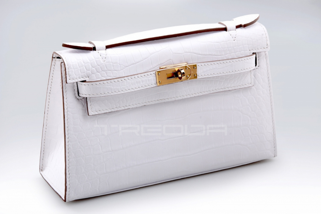 Сумка из кожи крокодила, mini
