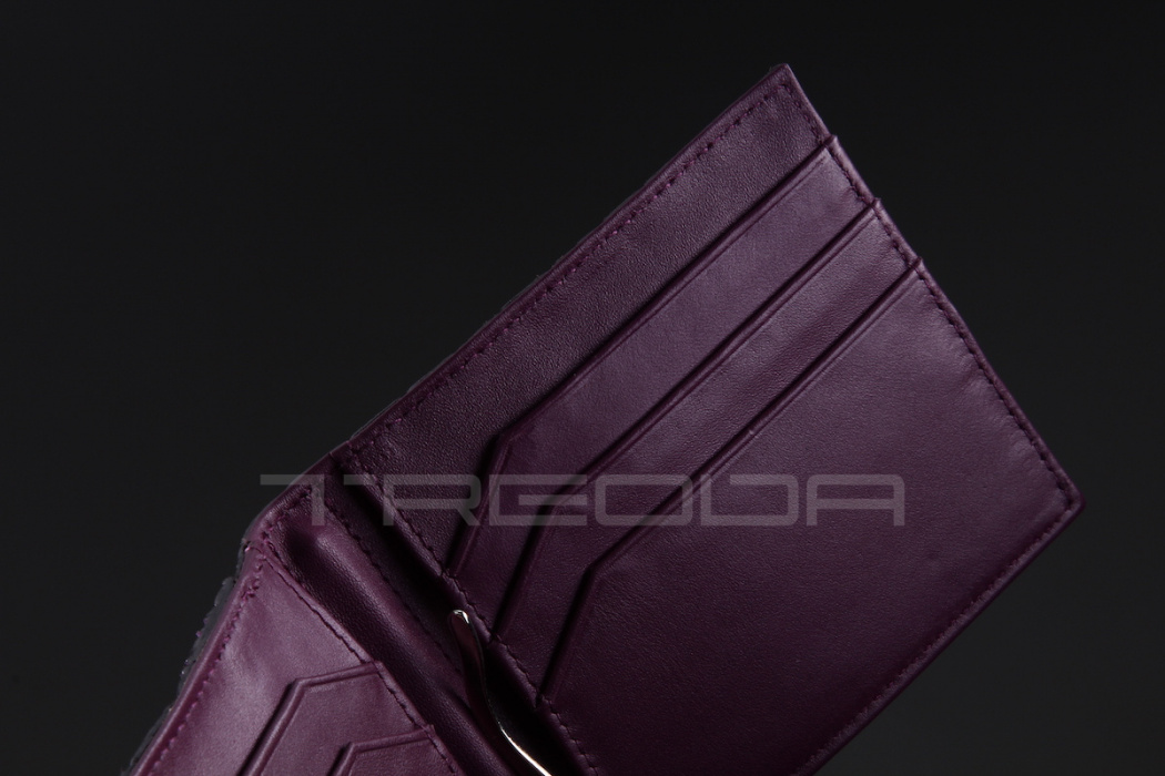 Зажим для денег из кожи крокодила